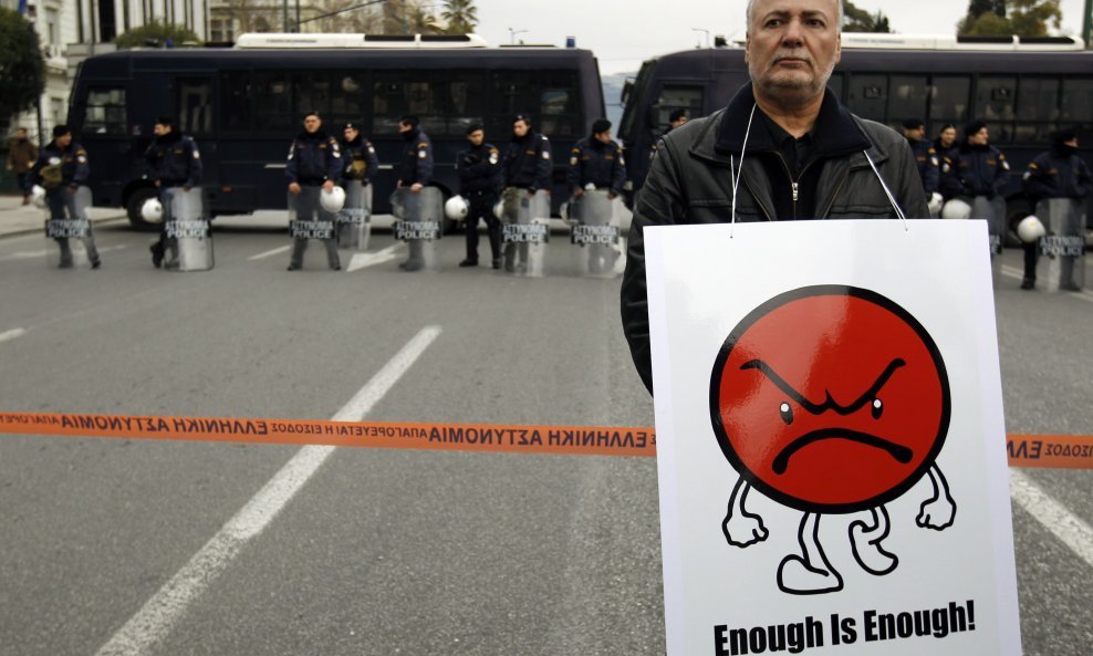 grčka prosvjed