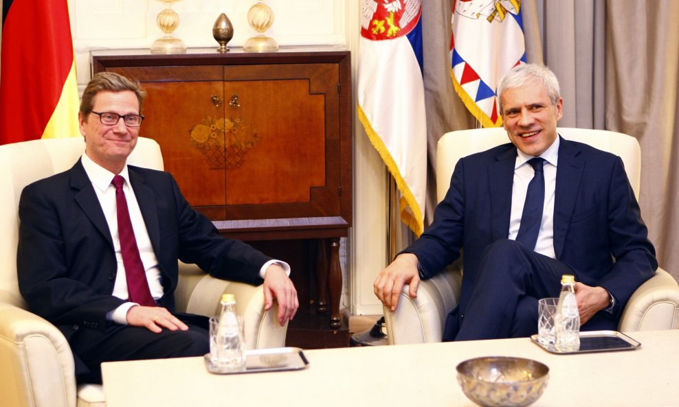 Guido Westerwelle i Boris Tadić