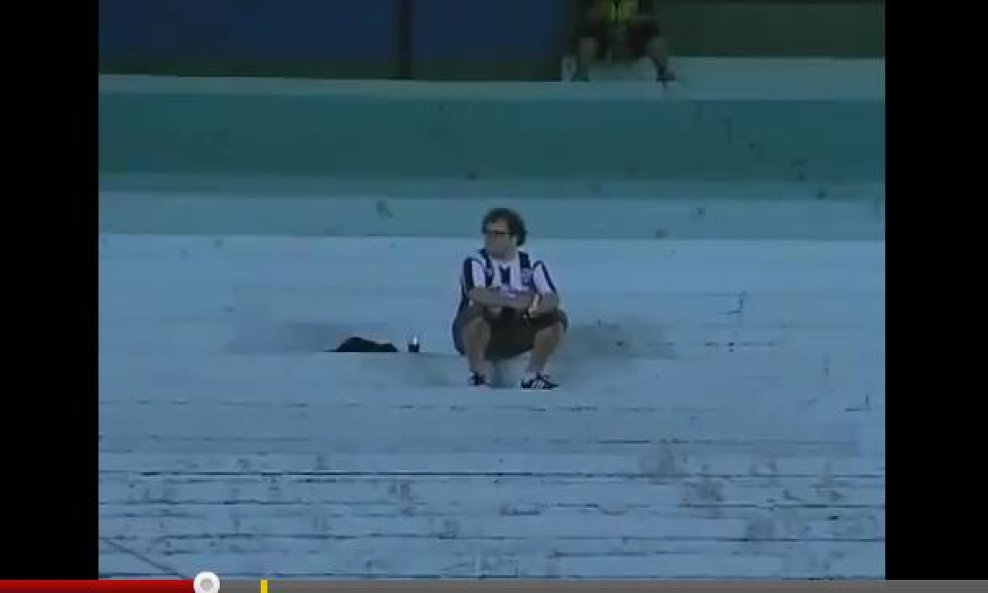 Usamljeni navijač Tiago Rech