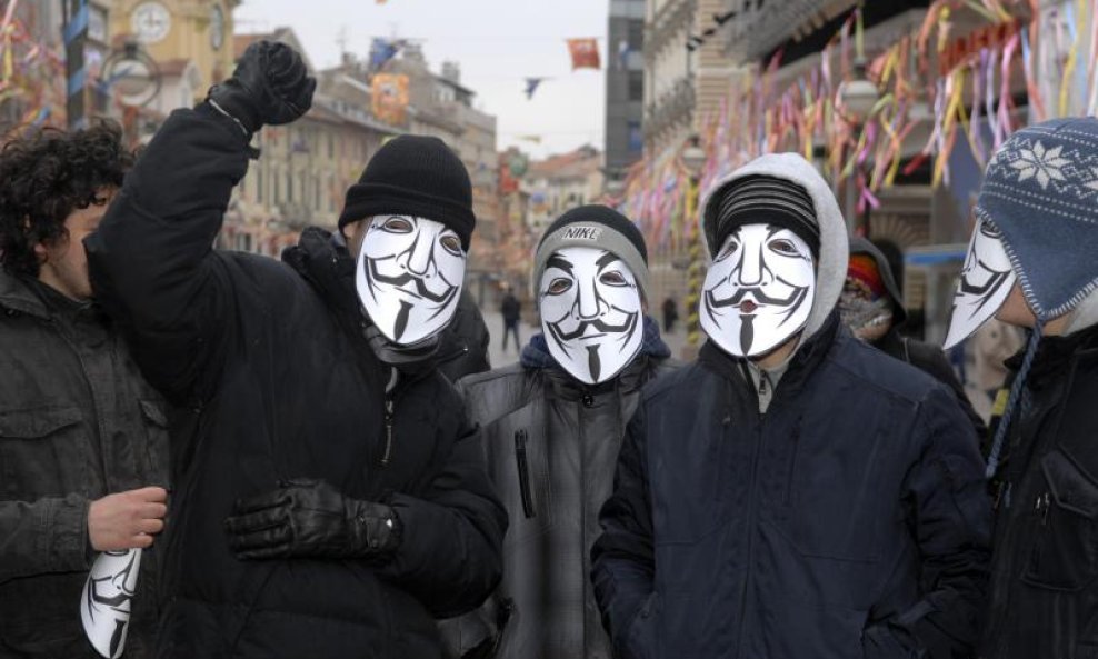 Rijeka, prosvjed protiv ACTA-e (5)