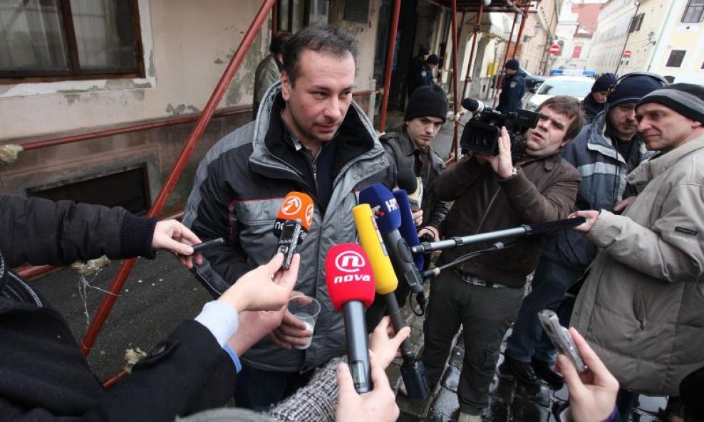 Mljekari pred Saborom