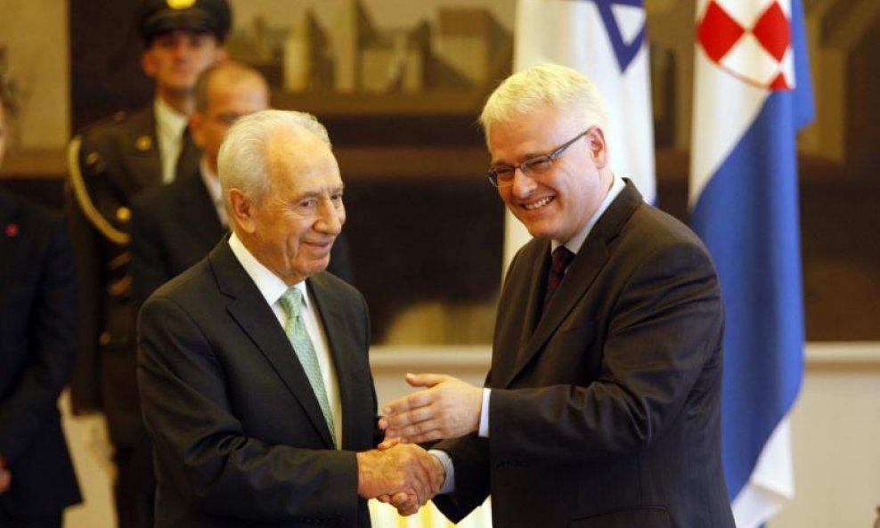 Shimon Peres i Ivo Josipović