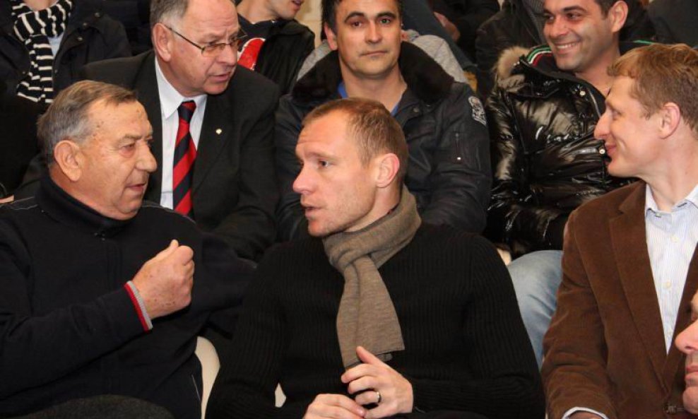 Obilježavanje 101. rođendana Hajduka - Stanko Poklepović, Srđan Andrić, Mato Neretljak