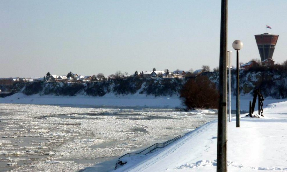 Led na Dunavu