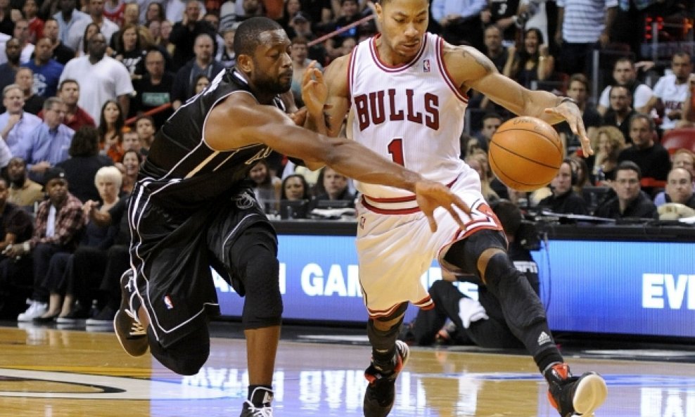 Derrick Rose i Dwyane Wade