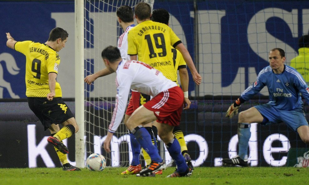 HSV - Borussia Dortmund, Robert Lewandowski