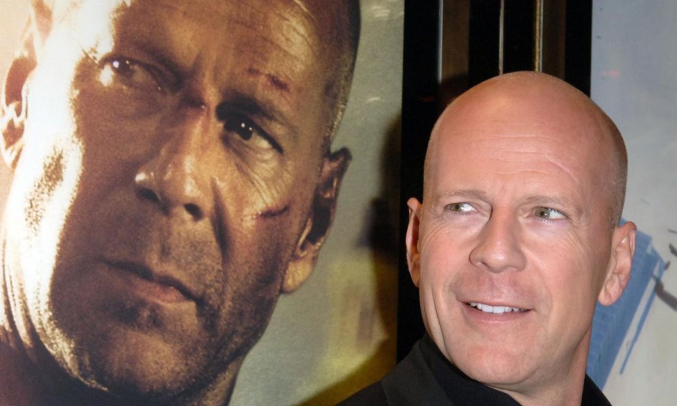 Bruce Willis na premijeri filma 'Umri muški 4'