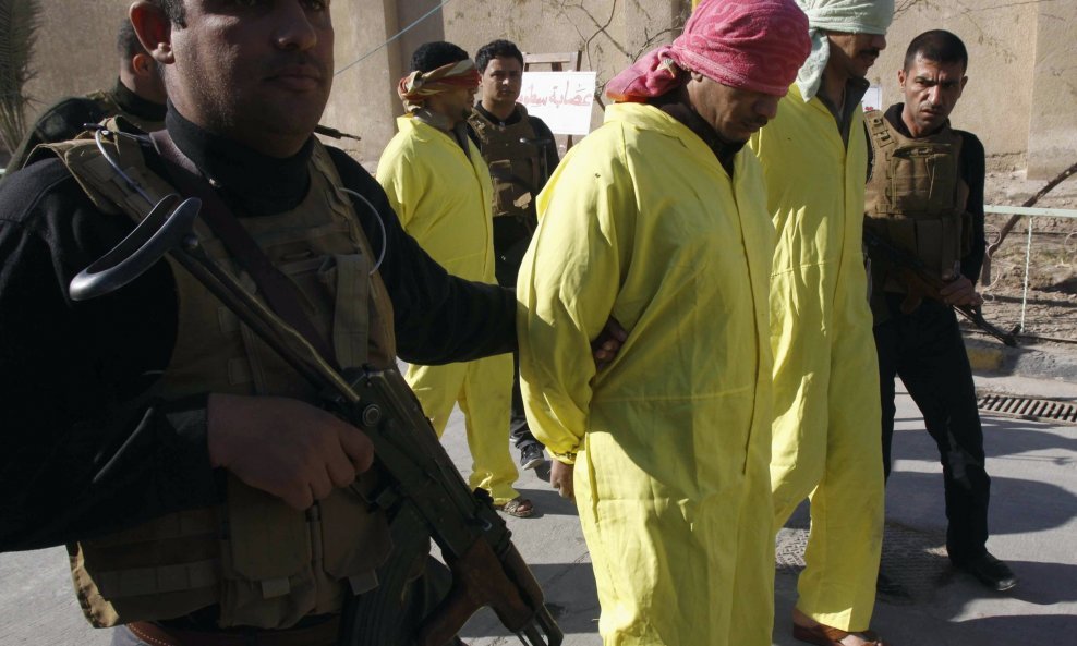 irak zarobljeni teroristi