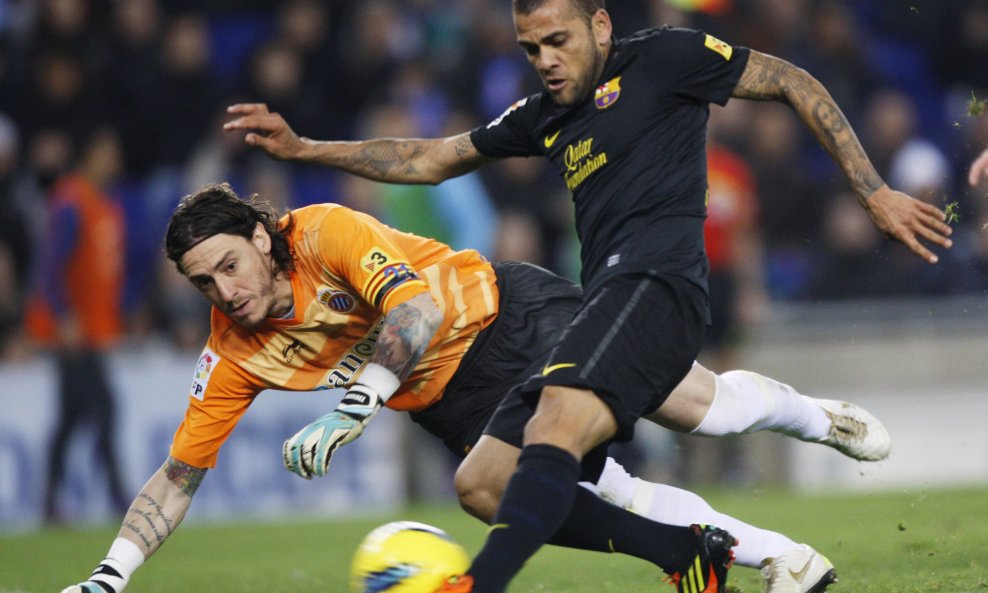 Cristian Alvarez i Dani Alves