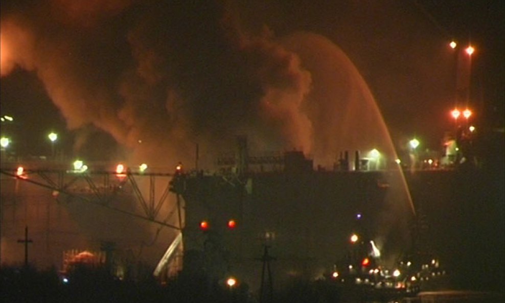 požar na ruskoj podmornici