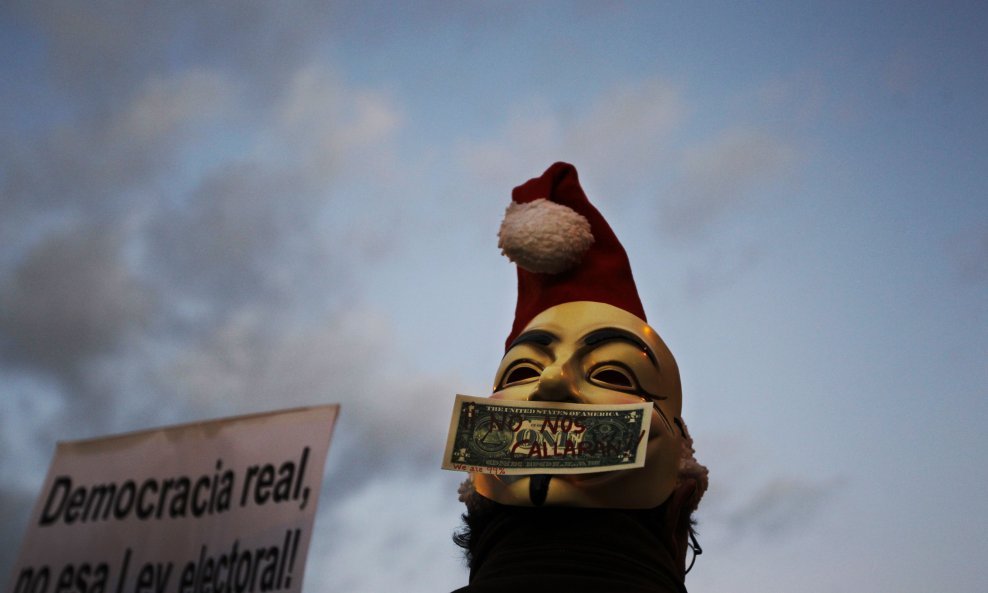 španjolska prosvjed