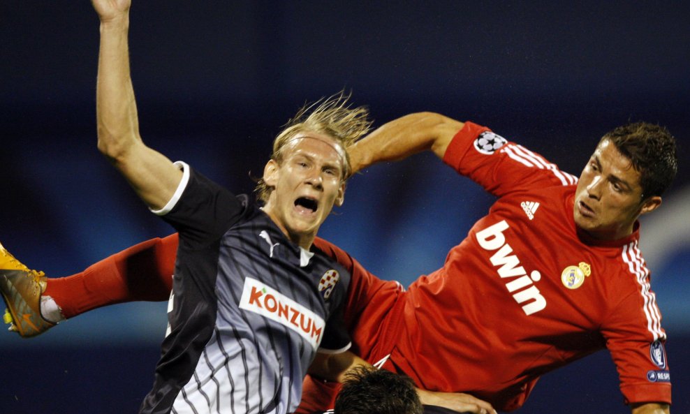 Domagoj Vida Cristiano Ronalo Dinamo Real Madrid