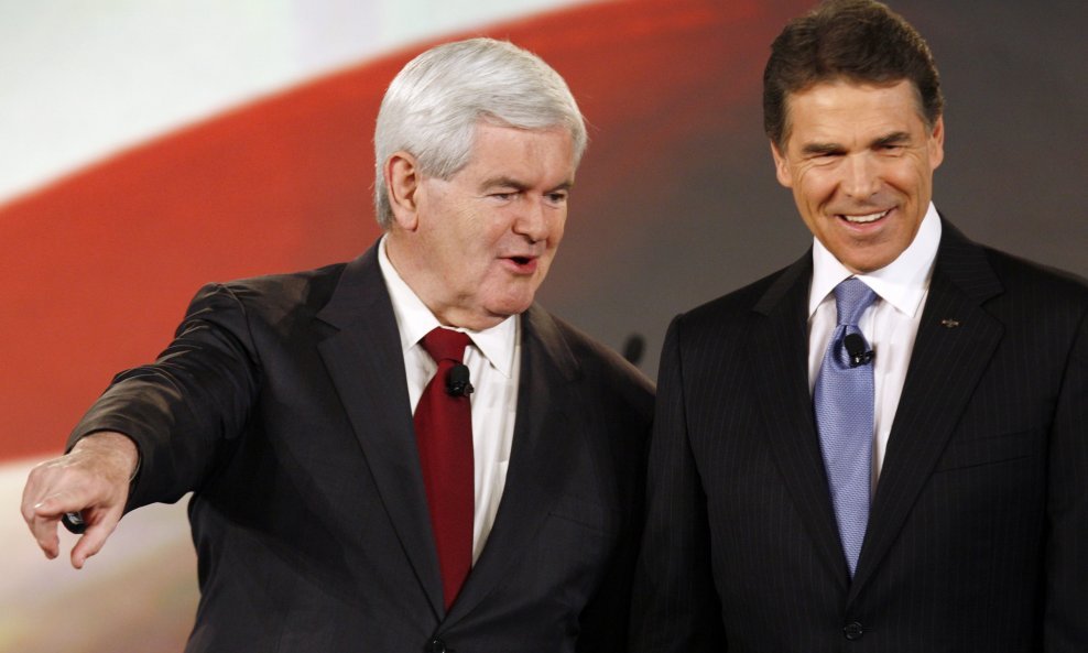 Newt Gingrich i Rick Perry