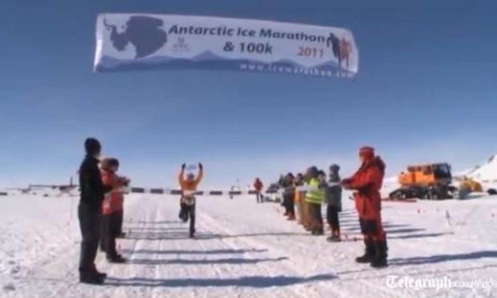 ledeni antarktički maraton