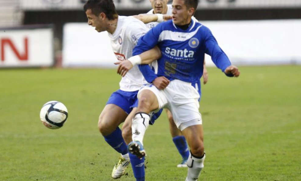 Hajduk - Zadar, Anas Sharbini i Šime Gržan