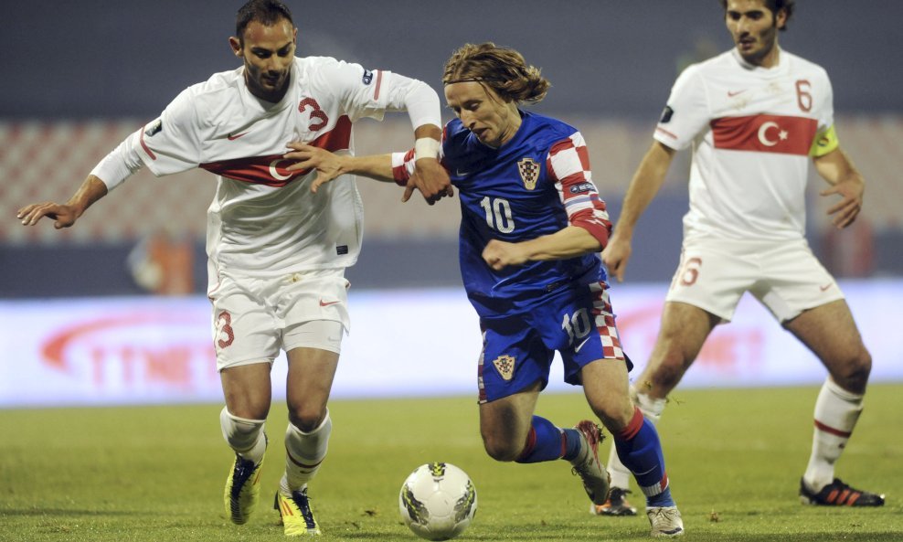 Luka Modrić Hrvatska Turska