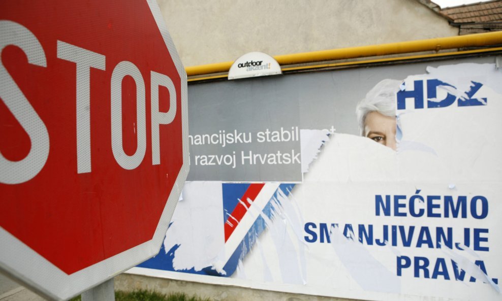 hdz plakat stop