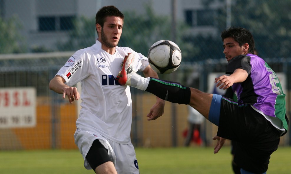 Duje Ćop, Malaga B - Hajduk, pripreme zima 2010