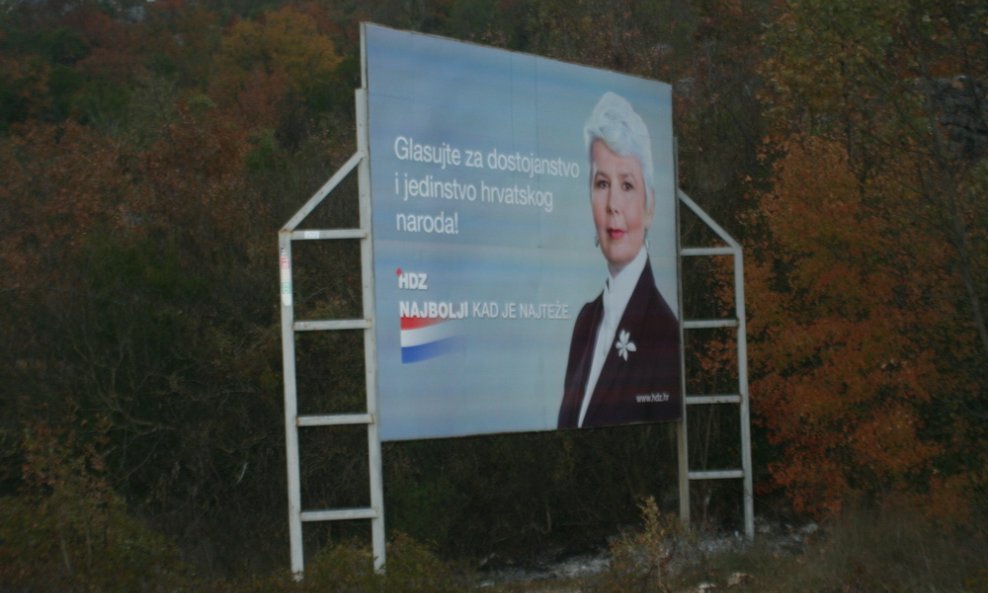 Plakat HDZ u Hercegovini 2