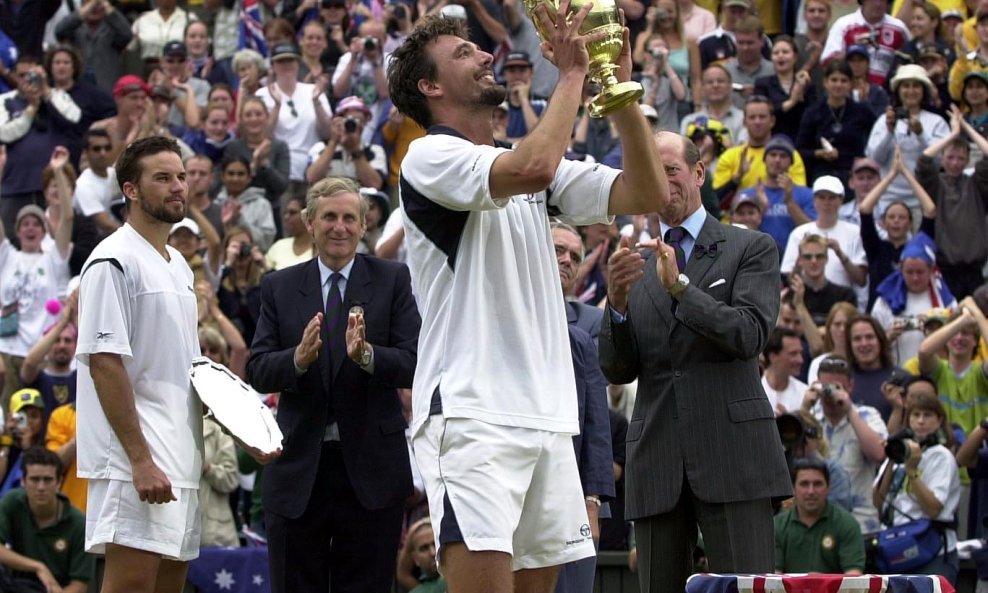 Goran Ivanišević Patrick Rafter Wimbledon