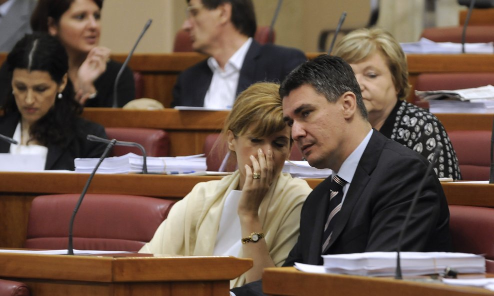 Zoran Milanović i Biljana Borzan