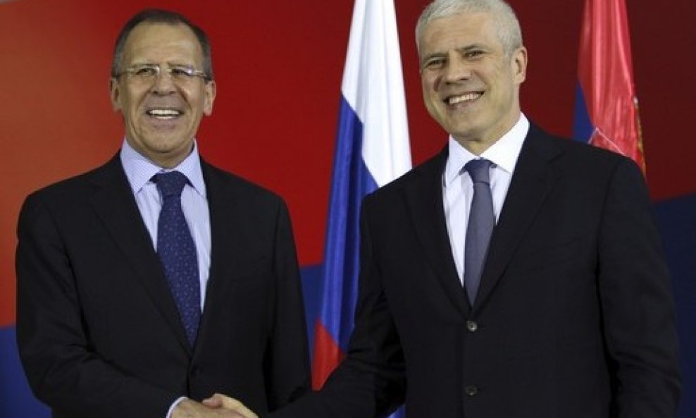 Sergej Lavrov i Boris Tadić