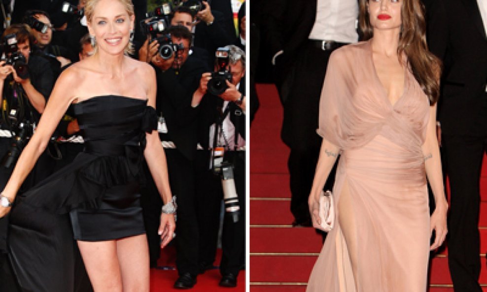 Angelina Jolie i Sharon Stone