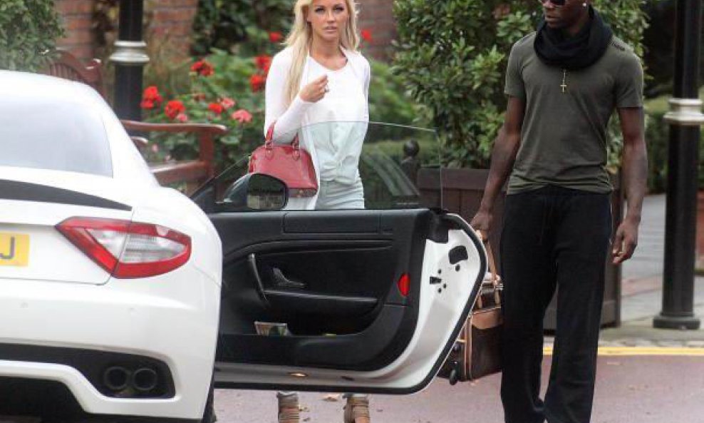 Mario Balotelli i Holly Henderson