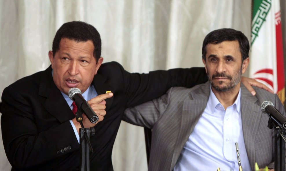 Hugo Chavez i Mahmud Ahmadinedžad