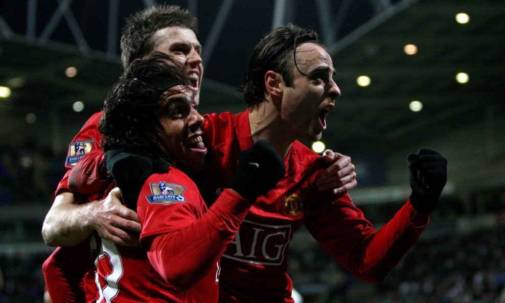 Dmitri Berbatov Carlos Tevez Manchester United