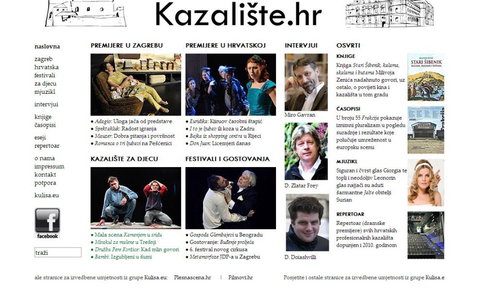 kazaliste naslovnica