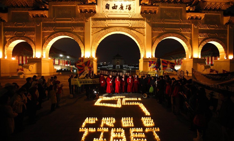 tibet budizam protest