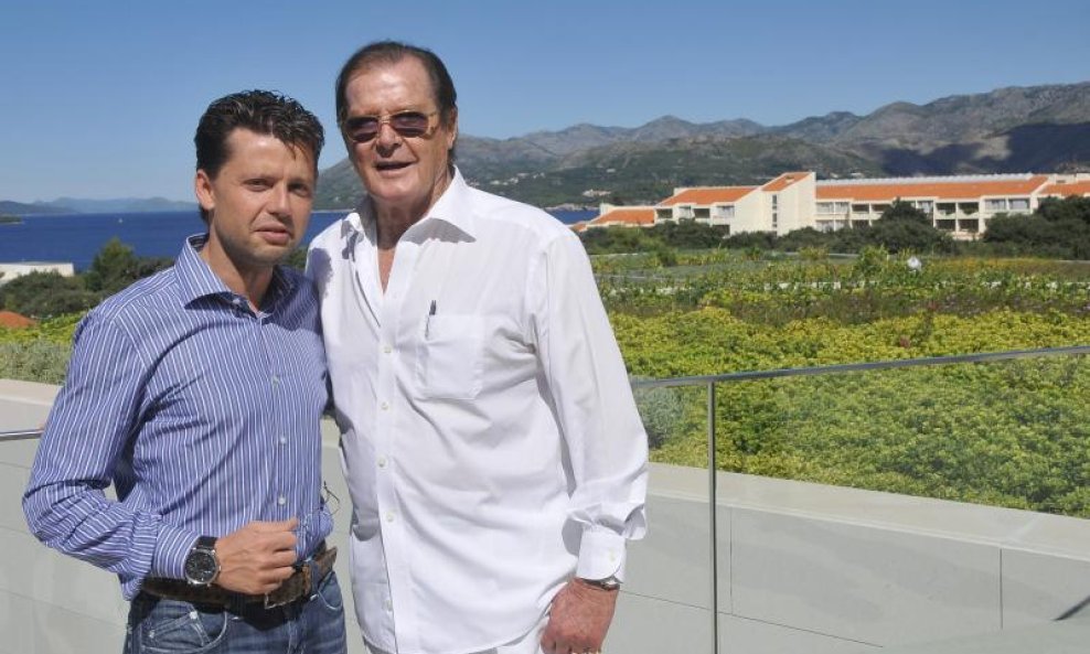 Roger Moore ponovo u Dubrovniku 1