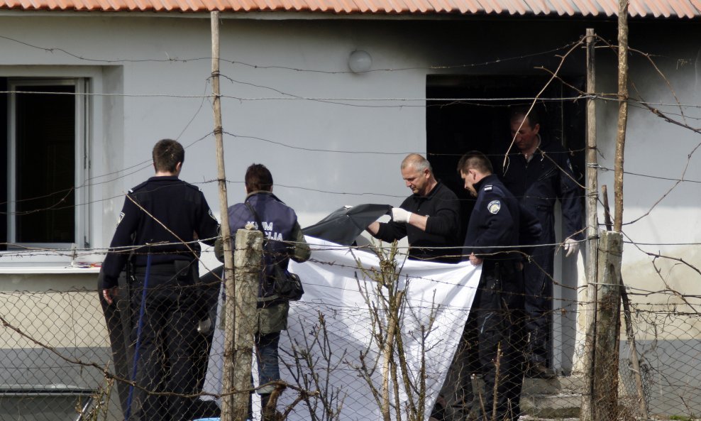 Požar u kući obitelji Borak u Radovcu