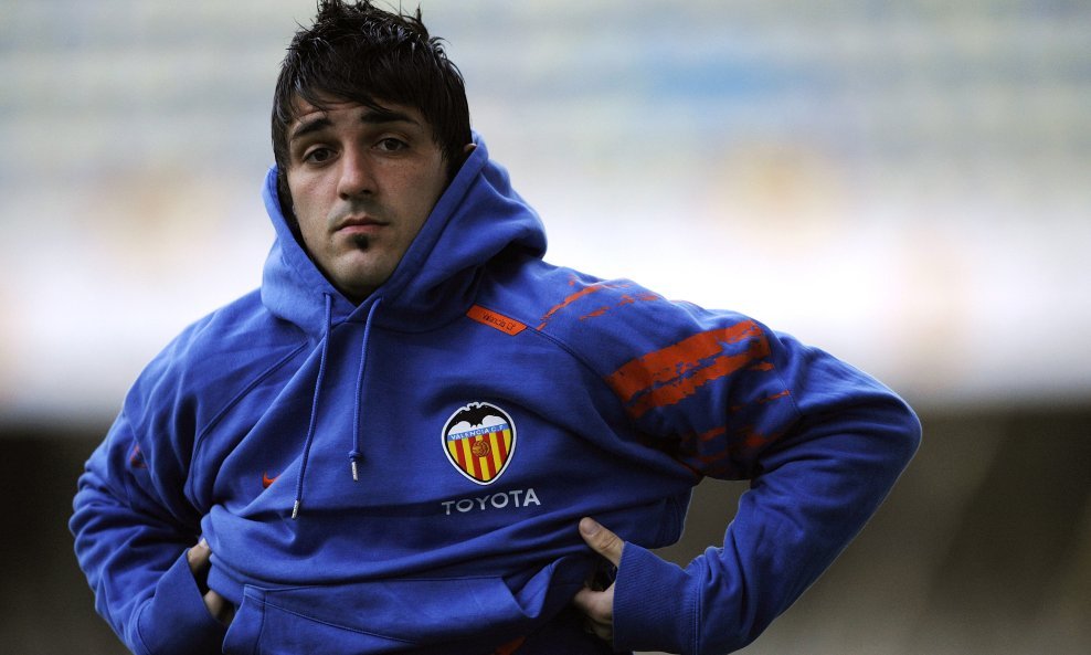 David Villa, Valencia 2008-09