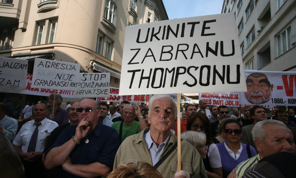 thompson švicarska ambasada prosvjed stjepan mesić