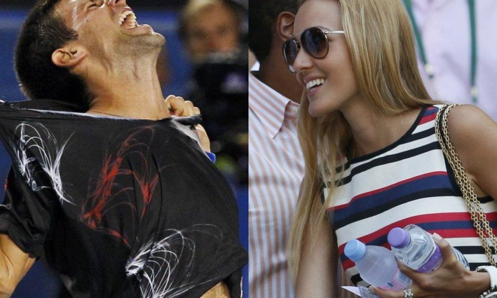 Novak Đoković i Jelena Ristić