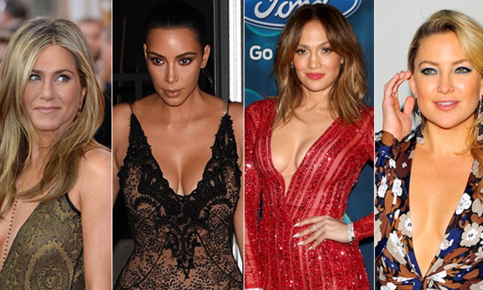 Jennifer Aniston, Kim Kardashian, Jennifer Lopez i Kate Hudson