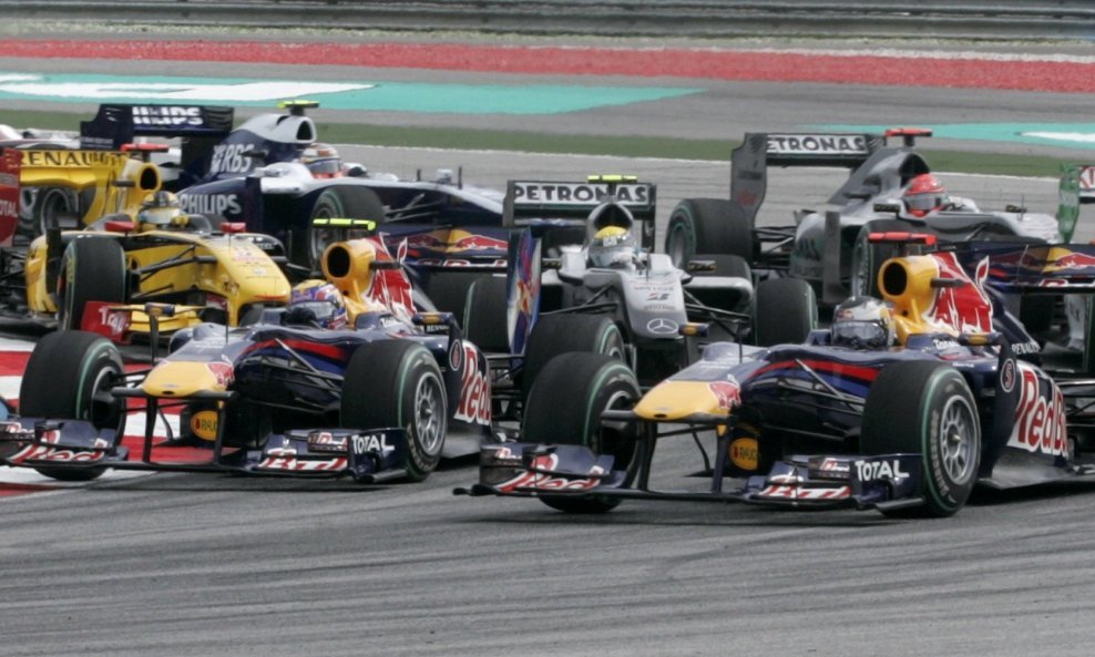 Sebastian Vettel i Mark Webber