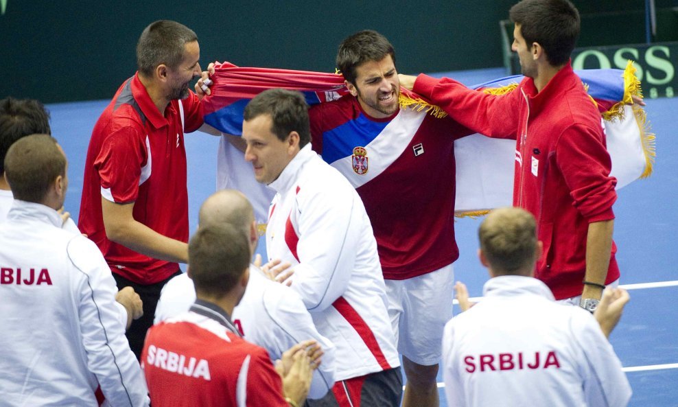 Janko Tipsarević Novak Đoković srpska davis cup reprezentacija