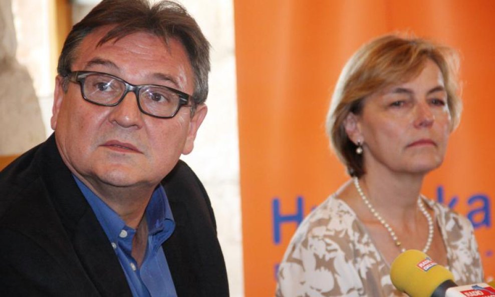 Radimir Čačić i Vesna Pusić