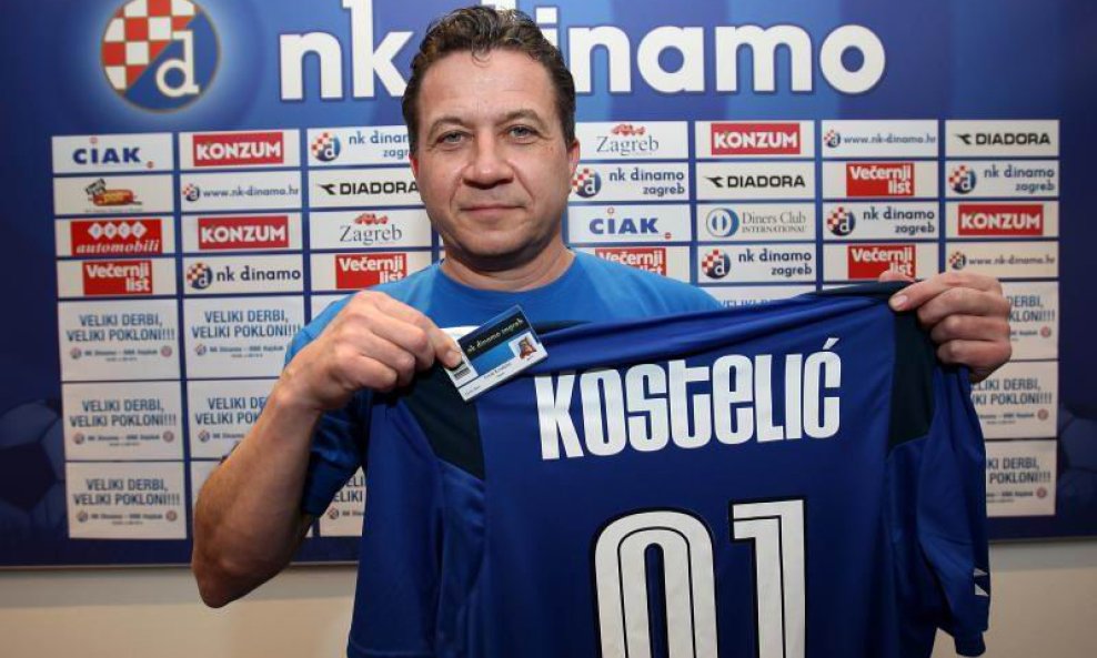 Vrbanović s dresom Kostelić