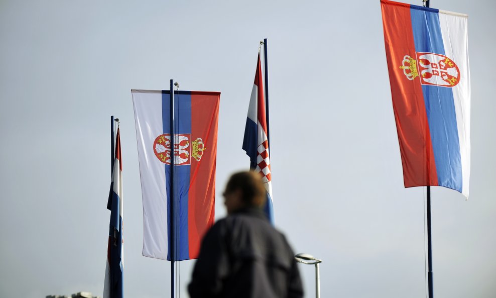 HRVATSKA SRBIJA ZASTAVA