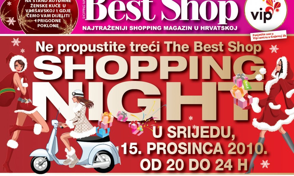 The Best Shop Shopping Night - Božić