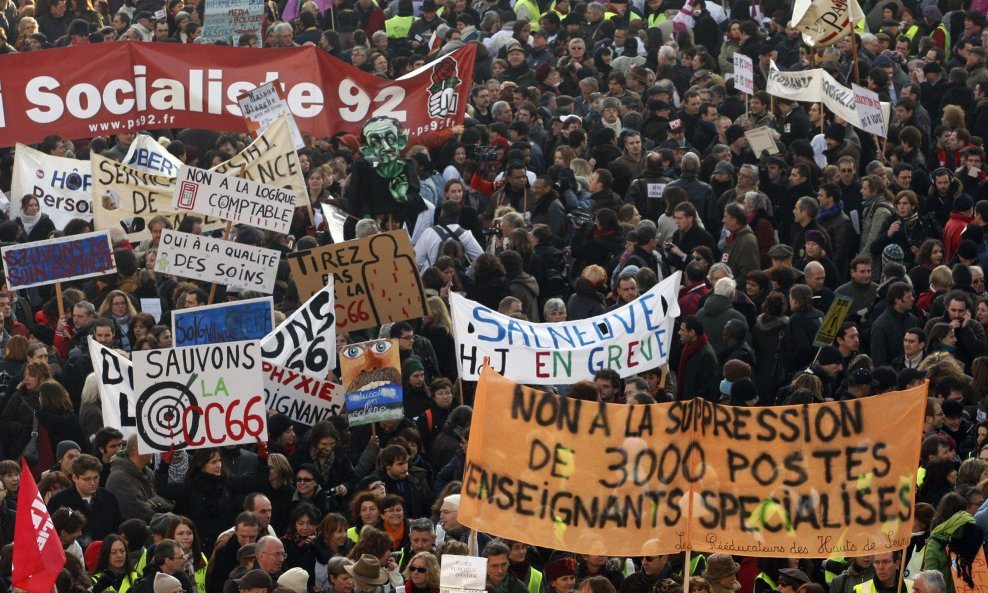 radnički prosvjedi u Francuskoj