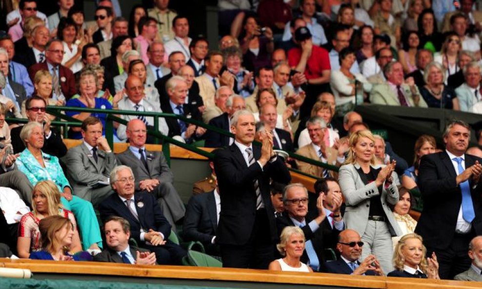 Boris Tadić u Wimbledonu