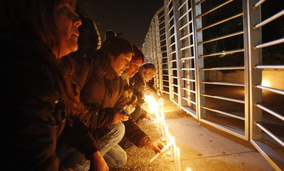 Svijeće za poginule Čile