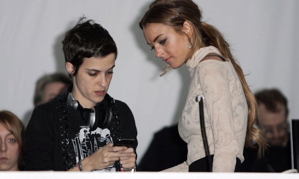 Lindsay Lohan i Samantha Ronson