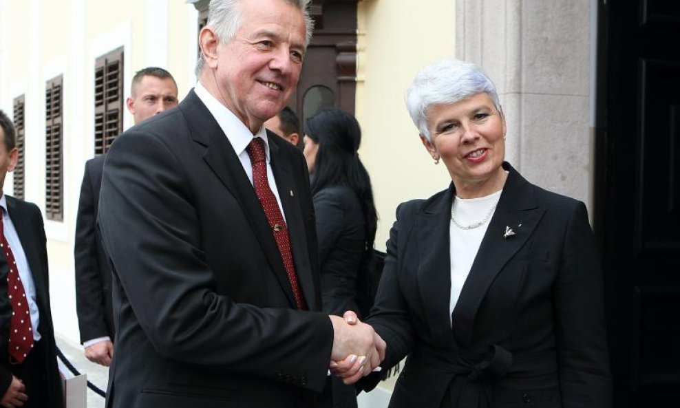 Pal Schmitt Jadranka Kosor