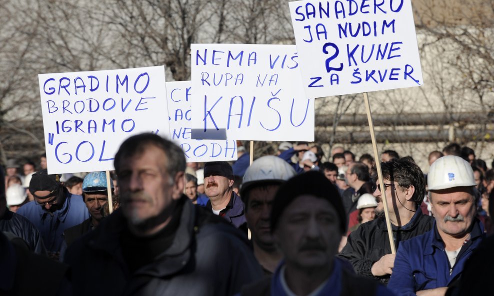 Prosvjed škverana